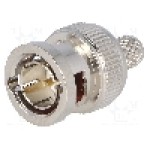 Conector BNC, 75Ω, tata, aurit, {{Producator}} -  Conector BNC, 75Ω, tata, aurit, {{Producator}} -