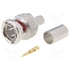 Conector BNC, 75Ω, tata, aurit, TE Connectivity - 5-1634502-2