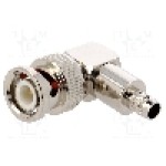 Conector BNC, {{Impedanţa de unda}}, tata, {{Placare contact}}, {{Producator}} -  Conector BNC, {{Impedanţa de unda}}, tata, {{Placare contact}}, {{Producator}} -