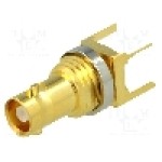 Conector Micro BNC, 75Ω, mama, aurit, AMPHENOL - 034-1028 Conector Micro BNC, 75Ω, mama, aurit, AMPHENOL - 034-1028