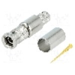 Conector Micro BNC, 75Ω, tata, aurit, AMPHENOL - 034-1025 Conector Micro BNC, 75Ω, tata, aurit, AMPHENOL - 034-1025