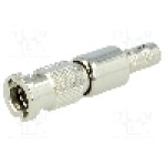 Conector Micro BNC, 75Ω, tata, aurit, AMPHENOL - 034-1026 Conector Micro BNC, 75Ω, tata, aurit, AMPHENOL - 034-1026