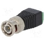 Conector {{Tip conector}}, {{Impedanţa de unda}}, {{Subtip conector}}, {{Placare contact}}, {{Producator}} - BNC-M-TB Conector {{Tip conector}}, {{Impedanţa de unda}}, {{Subtip conector}}, {{Placare contact}}, {{Producator}} - BNC-M-TB