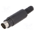 Conector mini DIN, tata, 8, CHANGZHOU DAHUA IMP AND EXP (GROUP) CO - VG05022-8P (ASYMMETRIC PINS!)