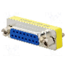 Adaptor D-Sub 15pin mama, D-Sub 15pin tata, ENCITECH - 2401-0100-12