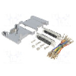 Adaptor D-Sub 25pin mama, D-Sub 25pin tata, ENCITECH - 2111-0105-13