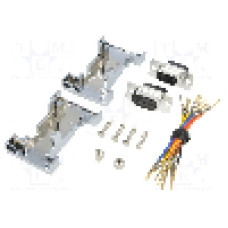 Adaptor D-Sub 9pin mama, D-Sub 9pin tata, ENCITECH - 2111-0105-11