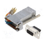 Adaptor D-Sub 9pin mama, RJ45 soclu, ENCITECH - 2112-0105-01