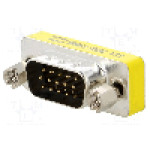 Adaptor din ambele parţi, D-Sub 15pin HD tata, ENCITECH - 2401-0101-02