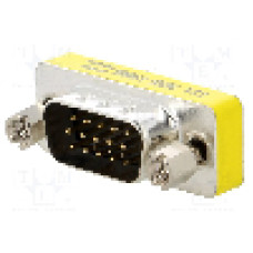 Adaptor din ambele parţi, D-Sub 15pin HD tata, ENCITECH - 2401-0101-02