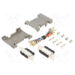 Adaptor din ambele parţi, D-Sub 15pin mama, ENCITECH - 2111-0101-22