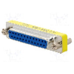 Adaptor din ambele parţi, D-Sub 25pin mama, ENCITECH - 2401-0100-23