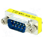 Adaptor din ambele parţi, D-Sub 9pin tata, ENCITECH - 2401-0100-01