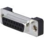 Conector D-Sub. 15, mama, 15, ADAM TECH - DA15-SA-M2