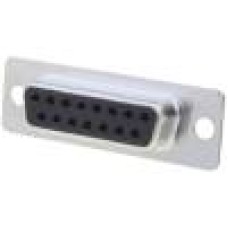 Conector D-Sub. 15, mama, 15, ADAM TECH - DA15-SD