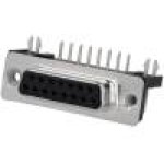 Conector D-Sub. 15, mama, 15, AMPHENOL - FCE17-A15SA-410
