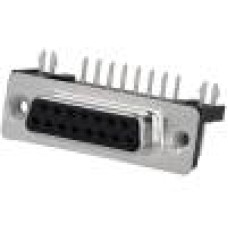 Conector D-Sub. 15, mama, 15, AMPHENOL - FCE17-A15SA-410