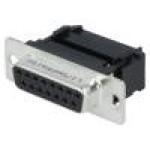 Conector D-Sub. 15, mama, 15, AMPHENOL - L17DAFRA15S Conector D-Sub. 15, mama, 15, AMPHENOL - L17DAFRA15S