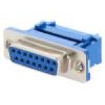 Conector D-Sub. 15, mama, 15, CONNFLY - DS1036-15FPPUSI
