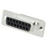 Conector D-Sub. 15, mama, 15, MH CONNECTORS - MHDBC15SS Conector D-Sub. 15, mama, 15, MH CONNECTORS - MHDBC15SS