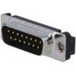 Conector D-Sub. 15, tata, 15, ADAM TECH - DE15-PA-M2
