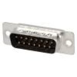 Conector D-Sub. 15, tata, 15, AMPHENOL - L717SDA15P