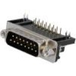 Conector D-Sub. 15, tata, 15, CONNFLY - DS1037-01-15MNAKSI74