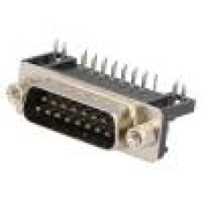 Conector D-Sub. 15, tata, 15, CONNFLY - DS1037-15MNAKT74