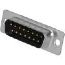 Conector D-Sub. 15, tata, 15, MH CONNECTORS - MHDB15SP