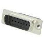 Conector D-Sub. 15, tata, 15, MH CONNECTORS - MHDBC15SP Conector D-Sub. 15, tata, 15, MH CONNECTORS - MHDBC15SP