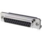 Conector D-Sub. 25, mama, 25, ADAM TECH - DB25-SN-24