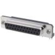 Conector D-Sub. 25, mama, 25, ADAM TECH - DB25-SN-24