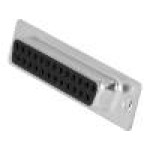Conector D-Sub. 25, mama, 25, MH CONNECTORS - MHDB25SS