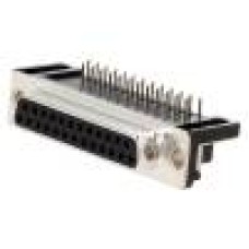 Conector D-Sub. 25, mama, 25, MH CONNECTORS - MHDD25F-T-B-SRBM