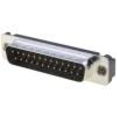 Conector D-Sub. 25, tata, 25, ADAM TECH - DB25-PA-M2