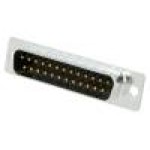 Conector D-Sub. 25, tata, 25, MH CONNECTORS - MHDD25-M-T-B-S