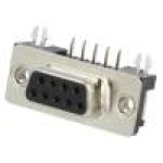 Conector D-Sub. 9, mama, 9, ADAM TECH - DE09-SN-24