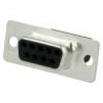 Conector D-Sub. 9, mama, 9, ADAM TECH - DE09-SR