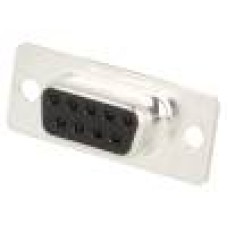 Conector D-Sub. 9, mama, 9, ADAM TECH - DE09-ST-1