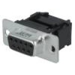 Conector D-Sub. 9, mama, 9, AMPHENOL - L17DEFRA09S Conector D-Sub. 9, mama, 9, AMPHENOL - L17DEFRA09S