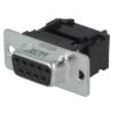 Conector D-Sub. 9, mama, 9, AMPHENOL - L17DEFRA09S
