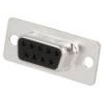 Conector D-Sub. 9, mama, 9, AMPHENOL - L77SDE09S Conector D-Sub. 9, mama, 9, AMPHENOL - L77SDE09S
