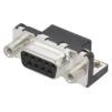 Conector D-Sub. 9, mama, 9, AMPHENOL - LD09S33E4GV00LF
