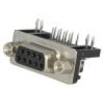 Conector D-Sub. 9, mama, 9, CONNFLY - DS1037-09FNAKT74