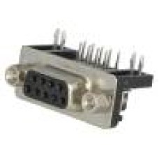 Conector D-Sub. 9, mama, 9, CONNFLY - DS1037-09FNAKT74