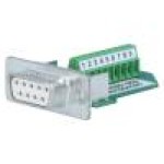 Conector D-Sub. 9, mama, 9, PHOENIX CONTACT - VS-09-BU-DSUB/9-MPT-0,5 1688395