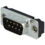 Conector D-Sub. 9, tata, 9, ADAM TECH - DE09-PA-M2