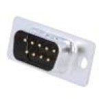 Conector D-Sub. 9, tata, 9, AMPHENOL - L717SDE09P