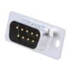 Conector D-Sub. 9, tata, 9, AMPHENOL - L717SDE09P