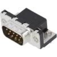 Conector D-Sub. 9, tata, 9, AMPHENOL - LD09P13A4GX00LF